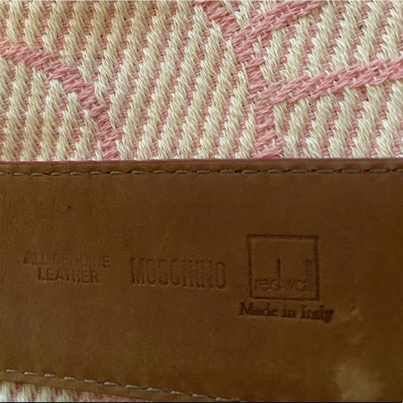 Vintage Moschino cherry red belt - Picture 8 of 10